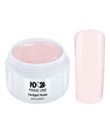 Prime Line - Uv Led Gel Nude Porcelain Pink Studio Quality - Made in Germany - 5ml
