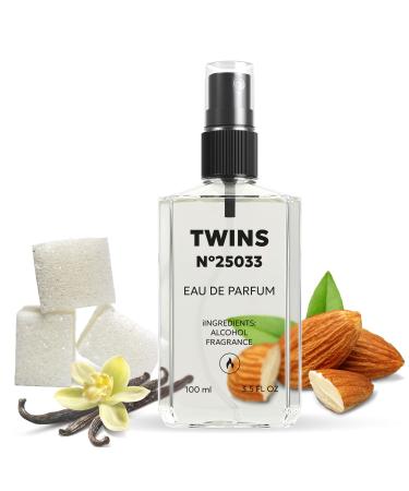 TWINS Impression of Br. Bri. For Women | Perfume for Women Eau de Parfum | No.25033 | 3.4 Fl Oz / 100 ml Burberry Brit For Women Impression