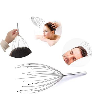Phcomrich Head Massager with 20 Sensors - Perfect Relaxation & Wellness Gift | Back Scratcher Massage Tool (2 Pieces) - Buy Online on GoSupps.com