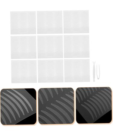 HAPINARY 2sets Double Eyelid Sticker Duct Tape Tools Makeup Supplies Double Side Eyelid Tapes Girls Stickers Clear Tape Beauty Stickers Invisible Woman Medical Glue - Buy Online on GoSupps.com