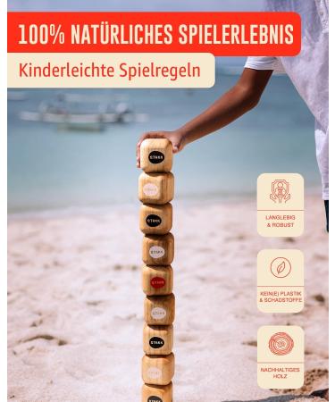 Stakk | Outdoor Litter Game for All Ages | Modern Boccia Boules | Exciting Garden & Beach Fun | Made in Germany - Buy Online on GoSupps.com