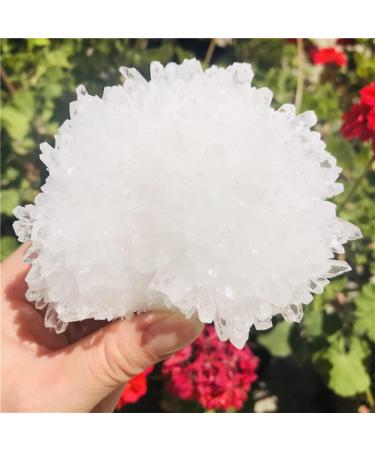 Natural Crystal Rough Crystal Natural Clear Quartz Crystal Cluster Minerals Great for Stone (Size : 300-400g) - Buy Online on GoSupps.com