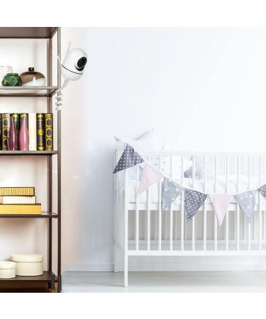 Flexible Baby Monitor Holder for HelloBaby HB65/HB66/HB248/ANMEATE SM935E - Versatile Baby Camera Mount Stand for Cot - Buy Online on GoSupps.com