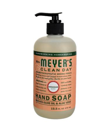 Mrs. Meyers Clean Day Hand Soap Geranium Scent 12.5 fl oz (370 ml)