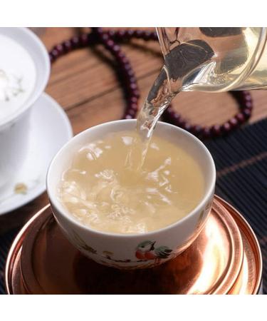 HELLOYOUNG 50g de th blanc Pu-erh naturel chinois en vrac Baihao Yinzhen Fabriqu la main selon des techniques traditionnelles base d'aliments verts il a un go t cors  - Buy Online on GoSupps.com
