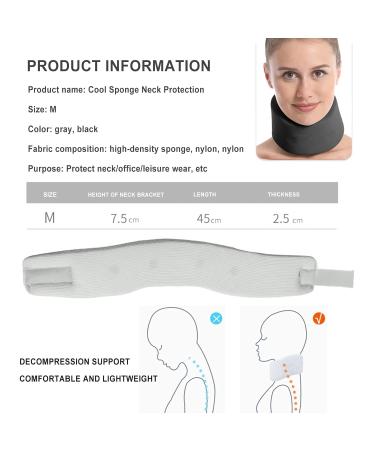 Canzoon Neck Ruff 2PCs - Ergonomic Adjustable Neck Bandage for Neck Pain Relief & Comfortable Sleep - Buy Online on GoSupps.com