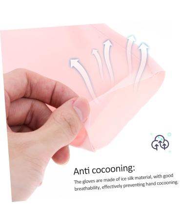 Didiseaon 2 Pairs Nail Hands Care Gloves Nail Uv Gloves Uv Gloves for Gel Manicures Fingerless Sun Gloves Riding Nail Art Accessory Nail Lamp Thin Section Nylon 21x12x0.1cm As Shown1 - Buy Online on GoSupps.com