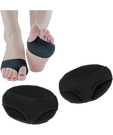 Artibetter Silicone Gel Pads Insoles for High Heels - Forefoot Metatarsal Cushions (Black L) | Best Comfort & Support for Long Wear - Buy Online on GoSupps.com