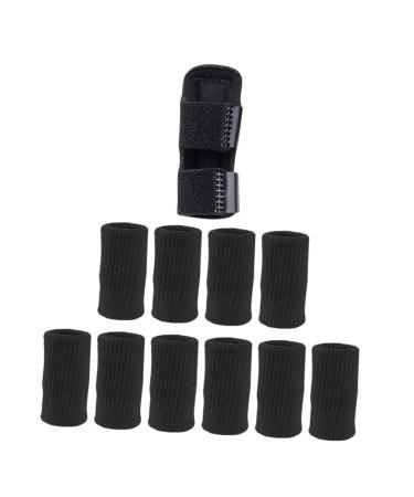 1set Splint Protector Protective Cover Sports Cots Cushion Tube for Nylon Cots Kickstand High Non-Slip Sleeve Sponge Composite Cloth