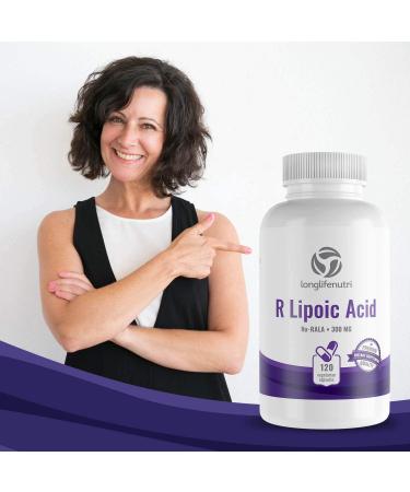 Super Na R-ALA 300mg | 120 Vegetarian Capsules | Supports Glucose Metabolism & Blood Sugar Levels | Non-GMO R-Alpha Lipoic Acid Supplement - Buy Online on GoSupps.com