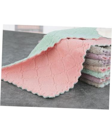 Solustre 60-Piece Microfiber Cleaning Cloth Set - Kitchen Dish Towels in 3 Colors | Durable Absorbent & No-Spill Cloths for Effortless Cleaning - Buy Online on GoSupps.com