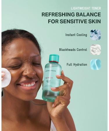 BRING GREEN Tea Tree CICA Soothing Toner | Mild Daily Skincare Routine for Cooling and Hydrating Effect (8.5 Fl. Oz. 250ml) - Buy Online on GoSupps.com