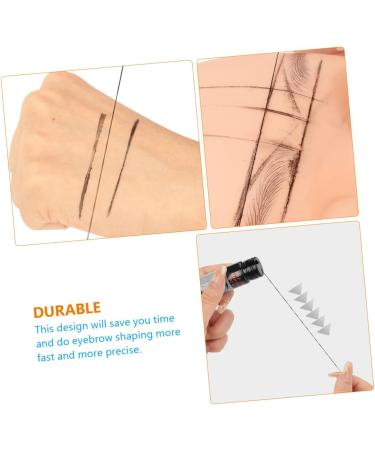 FOMIYES 4pcs Ruler Portable Line Positioning Supply Practical Tattooing Measure Tool Small Eyebrow Mark - Buy Online on GoSupps.com