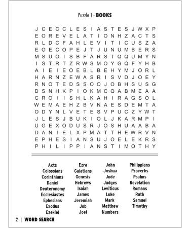 ZOCO Large Print Word Search Puzzle Books (25 Pack) - Bible Games for Visually Impaired Seniors & Kids - Dementia Activities - Perfect Word Search Gift for Nursing Home Residents - Buy Online on GoSupps.com