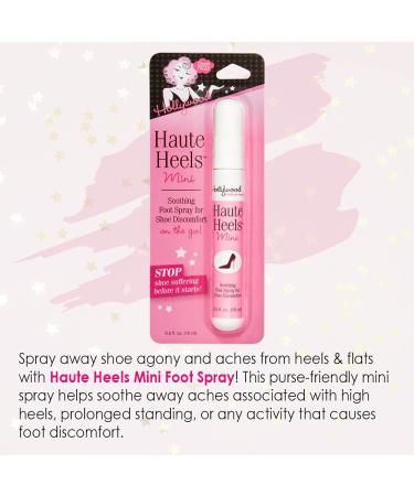 Hollywood Fashion Secrets Haute Heels Spray - Hypoallergenic Foot Care Solution, 0.5 oz (Pack of 1) - Buy Online on GoSupps.com