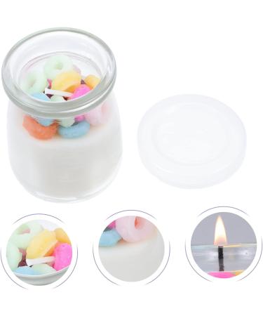 FRCOLOR Exquisite Scented Candle - Aroma Candle Cup Pillar Candle & Wax Melts with Fake Roses | Stylish Home Decor - Buy Online on GoSupps.com