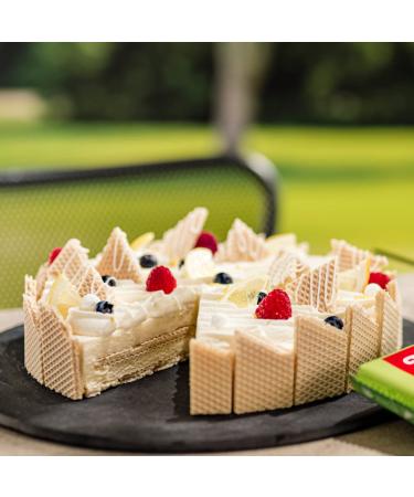 Loacker Premium Lemon Wafer Cookies - 12 Pack | Crispy Wafer Fingers with Italian Lemon Creme, Non-GMO | Perfect Lunchbox & Tea Break Snack - 19.05 oz - Buy Online on GoSupps.com