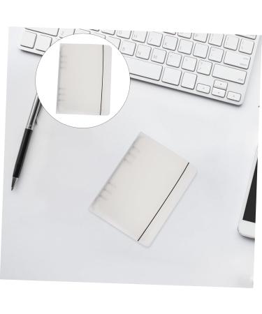 Ipetboom 1set Piece Nail Art Organizer Finished Nail Display Chart Nail Display Holder Nail Salon Accessory Nail Color Sample Booklet Nail Piece Plastic Finished Product 23x18cm Transparent - Buy Online on GoSupps.com