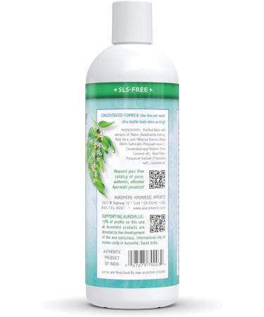 Auromere Ayurvedic Shampoo with Aloe Vera & Neem - Vegan Natural Sulfate & Paraben Free for Dry to Normal Hair - Buy Online on GoSupps.com
