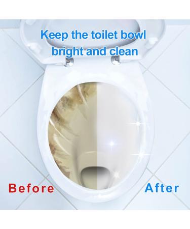 KIISIISO 12-Pack Toilet Bowl Cleaner Tablets - Automatic Tank Cleaner with Sustained Release Technology for White Bathroom - Buy Online on GoSupps.com
