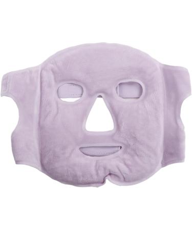 Hot Cold Gel Face Cover Reusable Safe Swelling Relief Flexible Delicate Gel Bead Face Cover for Office (Purple) - Buy Online on GoSupps.com
