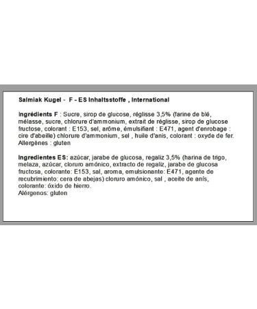 500g Salmiak Kugel Candy with Salmi - Buy Online on GoSupps.com