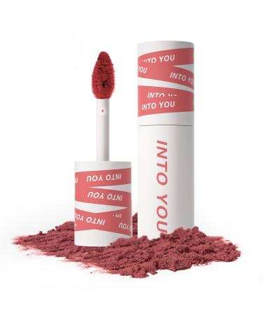 INTO YOU Matte Lipstick Lip Mud  Waterproof Long Lasting Smudge Proof Velvet Lip Stains  Multi-Purpose for Lip and Cheek  Non-Stick Cup Not Fade Lip Gloss Makeup Cosmetics Official Directly (EM24)