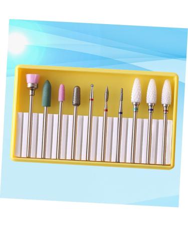 Mikinona 1 Set Nail Drill Bits Acrylic Nail Kit Manicure Sand Tool Manicure Drill Bits Diamond Nail Bit Kit De Pedicure Tools Gel Nail Kits Nails Drill Bits Manicure Pedicure Kit Nail Tools - Buy Online on GoSupps.com