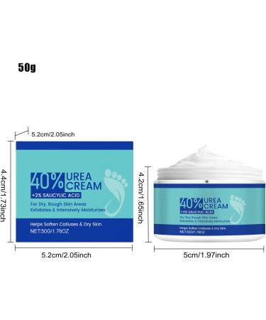 Dry Foot Lotion - Natural Soothing Softener 50g - Skin Care Lotion For Dry Chapped Feet - For Hydration Pedicure Daily Travel Night Women Girls Adults Teens - Buy Online on GoSupps.com