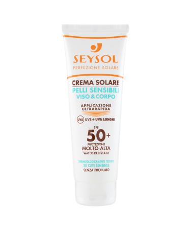 Seysol Seysol Sunscreen Cream for Sensitive Skin Face & Body SPF 50+ Very High Protection 125 ml