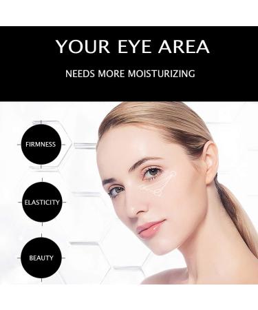 VENZEN Gold Moisturizing Eye Cream - Anti-Aging & Anti-Wrinkle Serum for Dark Circles with Hyaluronic Acid - 15g - Buy Online on GoSupps.com