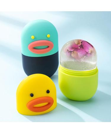 Ice Face Mold | Portability Cartoon Face Ice Cubes Reusable Silicone Ice Facial Roller Lightweight De Puff Eye Bags Facial Beauty Roller Skin Care Tools 5.2x2.05x2.56 inches - Buy Online on GoSupps.com