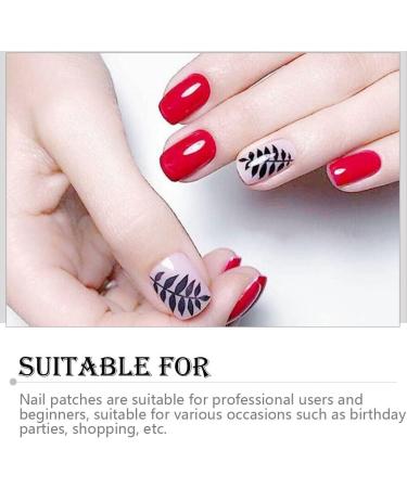 dijiusidy Nail Art Stickers Self-Adhesive Fingernail Decal with Strap Glue DIY Art Decor Full Cover Manicure Kits for Women Girls YMX191 - Buy Online on GoSupps.com