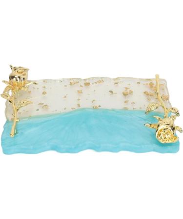 DAUZ Nail Art Palette Display Board Translucent Irregular Pattern Photography Props for Nail Art Schools (Blue) | Nonslip Nail Art Paint Palette - Buy Online on GoSupps.com