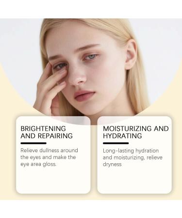  JASUBAI Peptide Anti-Aging Eye Cream Moisturizing Protein Moisturizing Under Eyes Brightening Complexion Reduces Dark Circles Puffiness Fine Lines Wrinkles (2 Pieces) - Buy Online on GoSupps.com