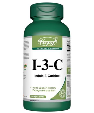 VORST Indole 3 Carbinol (I3C) 400mg 120 Vegan Capsules | Support Supplement for Healthy Estrogen Metabolism | For Women & Men | 1 Bottle 120 count (Pack of 1)