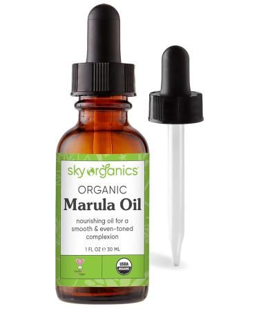 Sky Organics Marula Oil 100% Pure & Cold-Pressed USDA Certified Organic - 1 fl. Oz - Buy Online on GoSupps.com