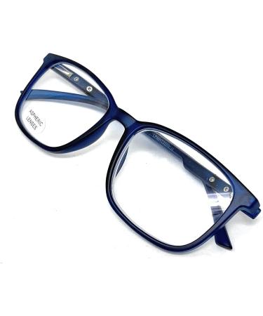 Modern Unisex Reading Glasses for Presbyopia | Venice New Manhattan | +1.0 to +3.5 | Stylish Eyewear for Men & Women - Buy Online on GoSupps.com