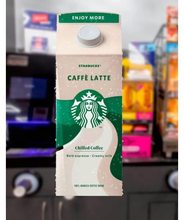 Starbucks Caffe Latte Iced Coffee - 750ml | Refreshing and Delicious - Buy Online on GoSupps.com