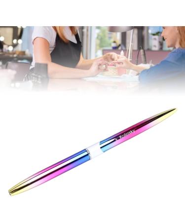 Nail Art Sculpture Pen Soft Hair Metal Handle Nail Art Brush Tool with Storage Tube for Home Salon - Buy Online on GoSupps.com