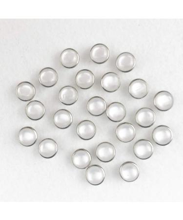 Pearl Snaps Fasteners Kit 10mm - Western Shirt Clothes Prong Ring Snaps in White - Buy Online on GoSupps.com
