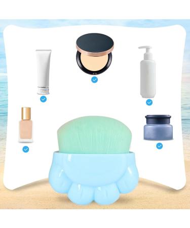Muflydo Sunscreen Brush for Kids | Suntan Lotion Applicator Sunblock Buddy Brush - Portable Suntan Lotion Applicator Ergonomic Sun Screen Applier Sun Cream Brush for Kids Boys Girls Blue - Buy Online on GoSupps.com