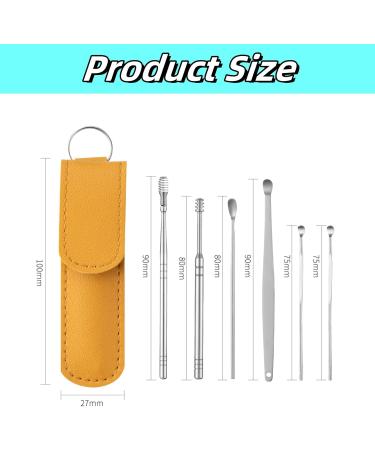 Pleteffect Ear Cleaner Pleteffect Ear 6PCS Innovative Spring Earwax Tool Set Pleteffect Earwax Removal Kit The Most Professional Ear Cleaning Master (Blue) - Buy Online on GoSupps.com