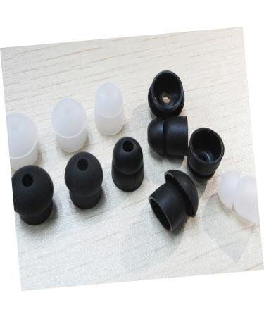 SUPVOX 50pcs Silicone Earphone Covers - Replacement Tips & Accessories for Earbuds - Invisible Black - Buy Online on GoSupps.com