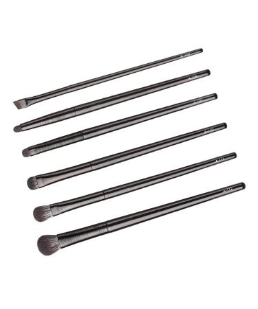 Versatile 6pcs Eye Makeup Brush Kit | Premium Quality Fluffy Detail Brushes for Perfect Cosmetics Application - Buy Online on GoSupps.com