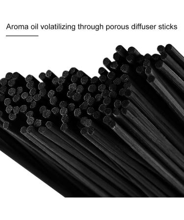FEPITO 150 Pcs Black Rattan Aroma Sticks - Premium Diffuser Sticks for Essential Oils - Wood Scent Sticks (Pack of 1) - International Shipping Available - Buy Online on GoSupps.com