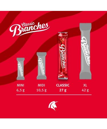 Frey Branches Classic Dark Chocolate Bars - Display of 50 Snacks Filled with Hazelnut Cream - Swiss Made - Pack of 50 Sticks of 27g each Individually Wrapped - UT Certified - Buy Online on GoSupps.com