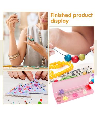 76 PCS Beading Needles Set with 60 Regular Needles, 8 Open Beading Needles, and 4 Threaders for Jewelry Making - B02 - Buy Online on GoSupps.com