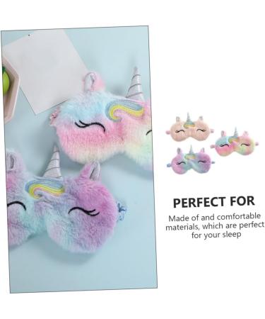 Optimized Meta Title: "Buy 3pcs Unicorn Eye Patch - Cute Cartoon Sleep Masks for Kids | Plush Travel Sleeping Blindfolds - International Shipping Available - Buy Online on GoSupps.com