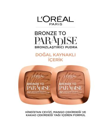 L'Or al Paris Bronzer Back to Bronze - Gentle Matte Bronzing Powder 9g | Best International Shipping - Shop Now! - Buy Online on GoSupps.com